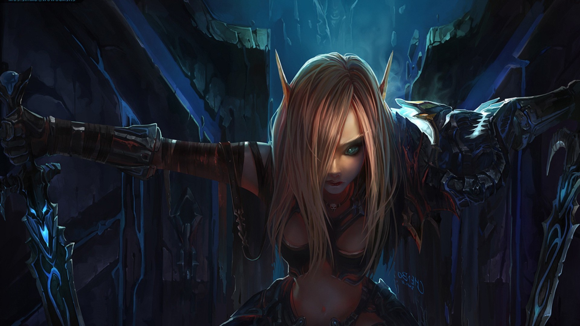 World Of Warcraft Blood Elf Wallpaper HD Desktop