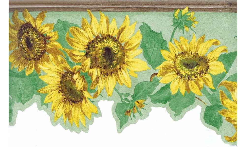 [46+] Sunflower Country Wallpaper Border | WallpaperSafari.com