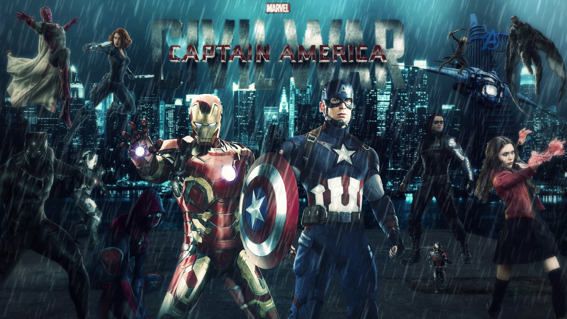 Captain America Civil War HD Wallpaper By