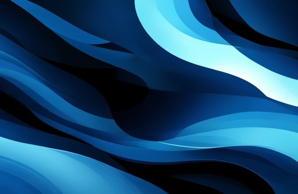 Dark Blue Abstract Wallpaper