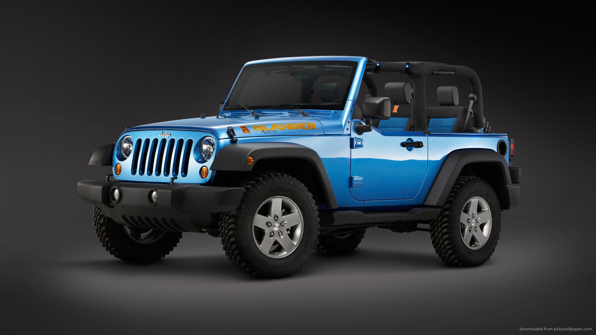 Jeep Logo Wallpaper Blue Wrangler For