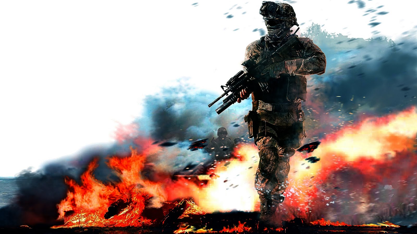 Cyber Game Wallpaper Call of Duty Modern Warfare 2 Wallpaper HD 1600x900