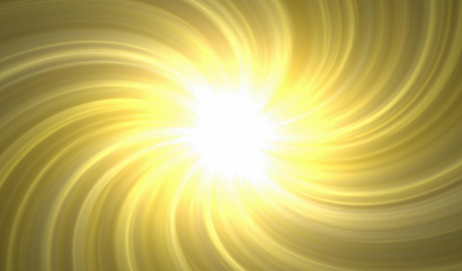 Abstract yellow wallpaper with the sun with white light in the middle