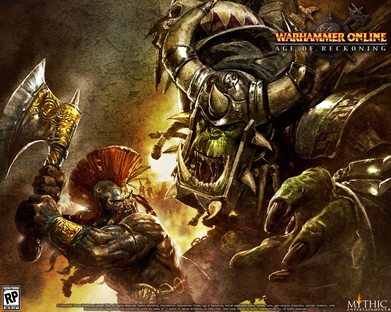 Wallpaper Warhammer Online
