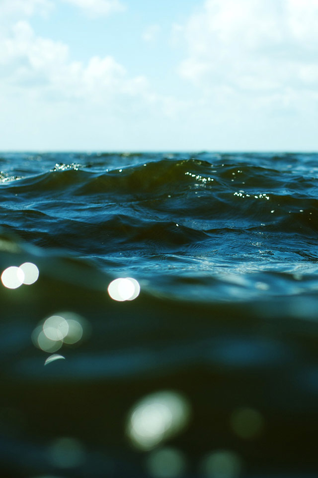 Ocean Water iPhone Wallpaper