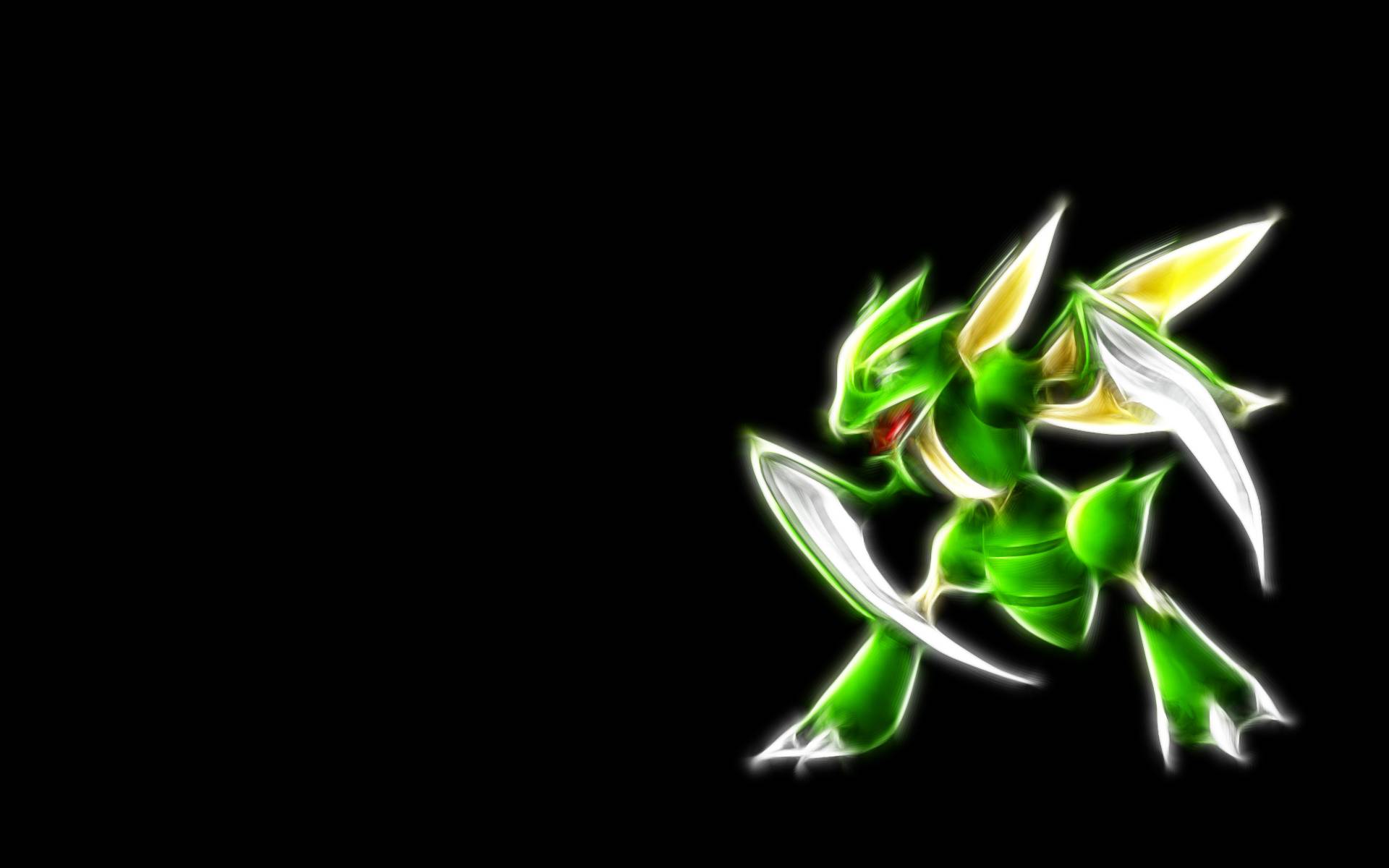 Scyther Neon Wallpaper Cool With