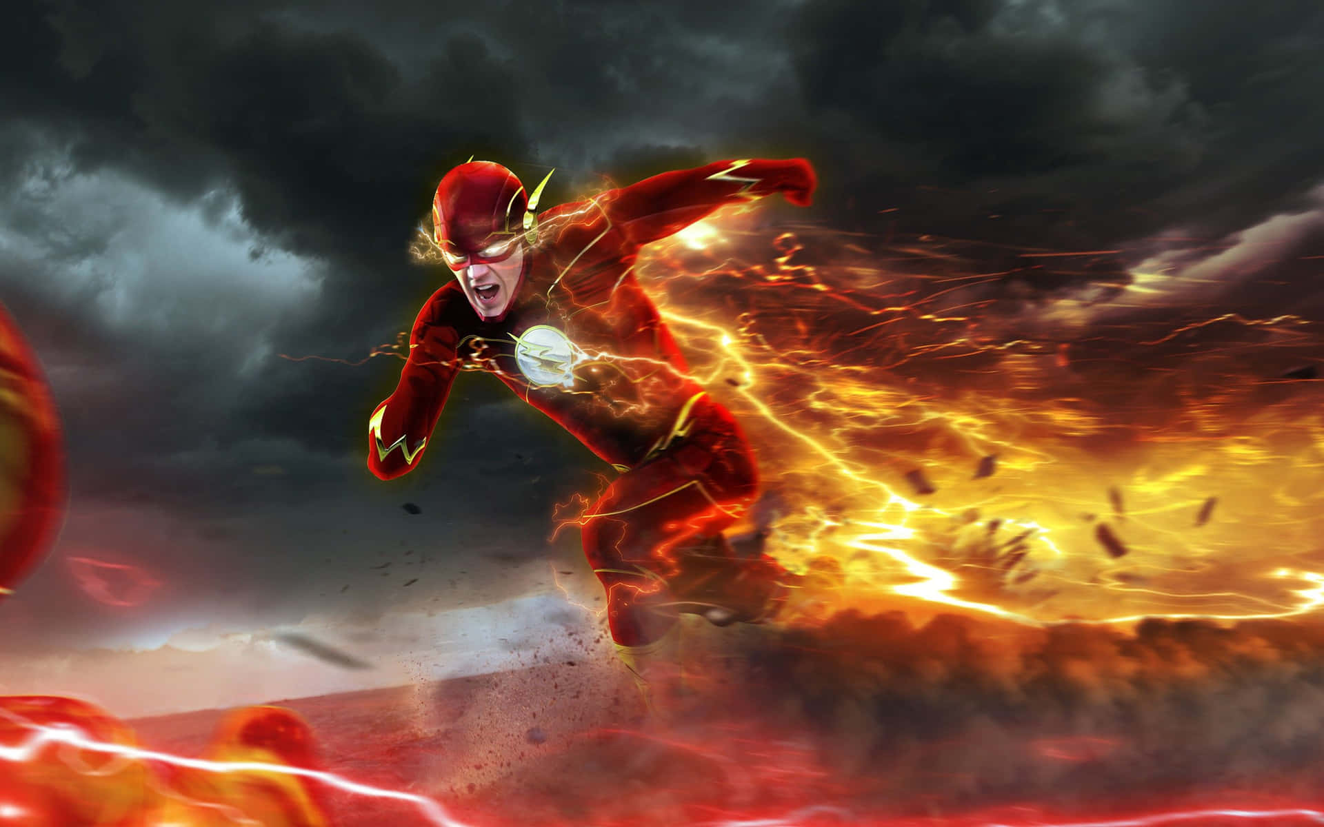 The Flash Tv Series Wallpaper