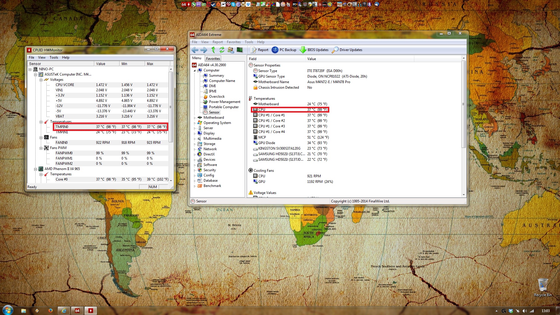 Amd Temp Sensors