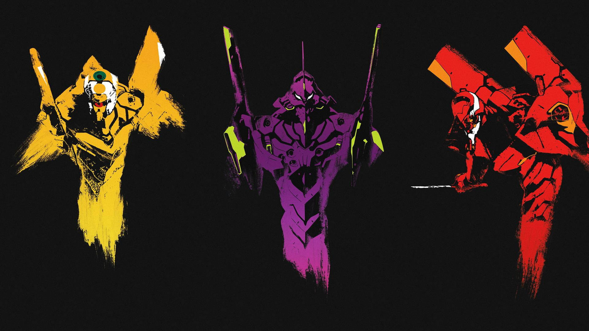 Evangelion 4k Wallpaper