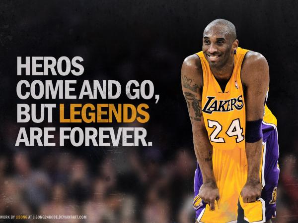 Kobe Bryant The Legend Wallpaper