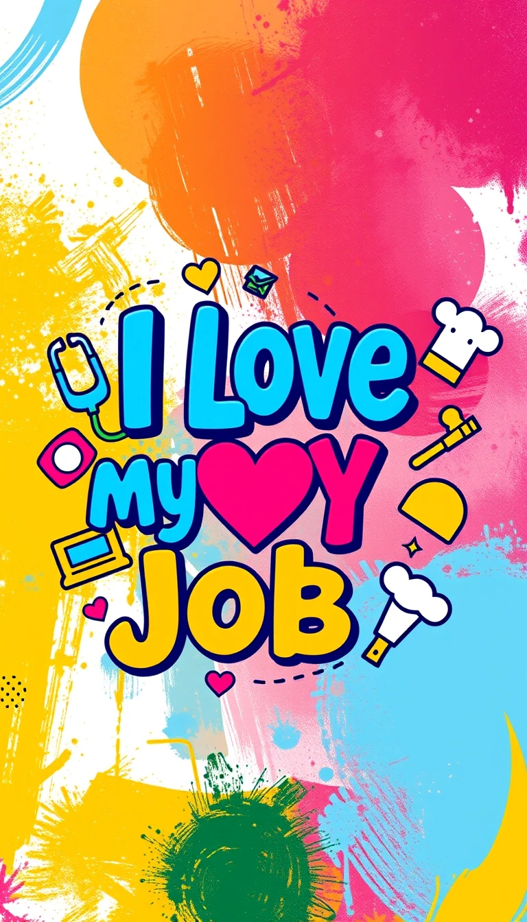 I Love My Job Wallpaper
