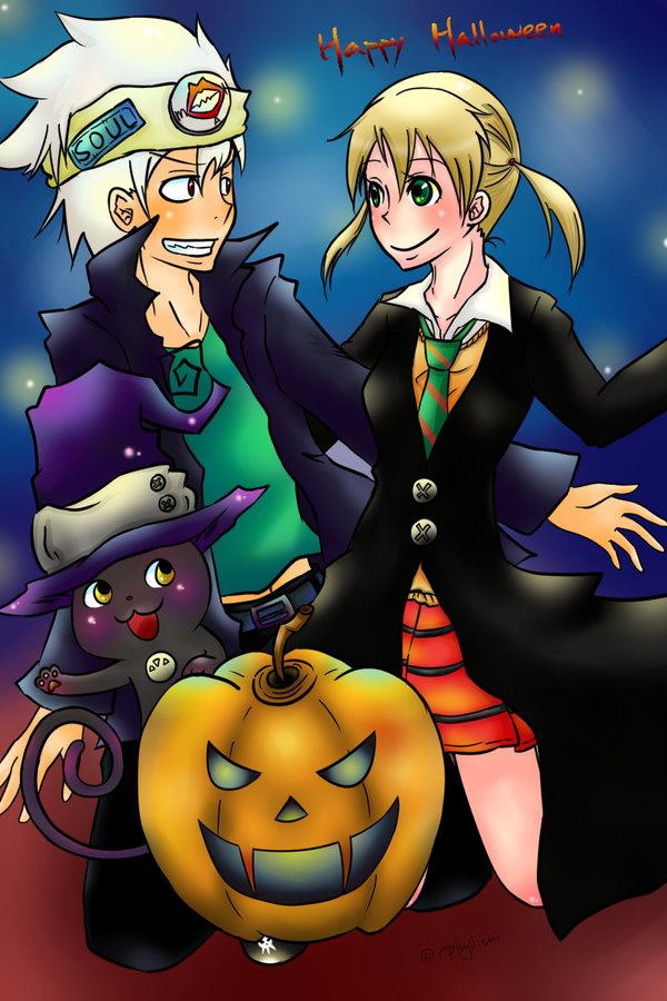Soul Eater Happy Halloween By Phyllismi