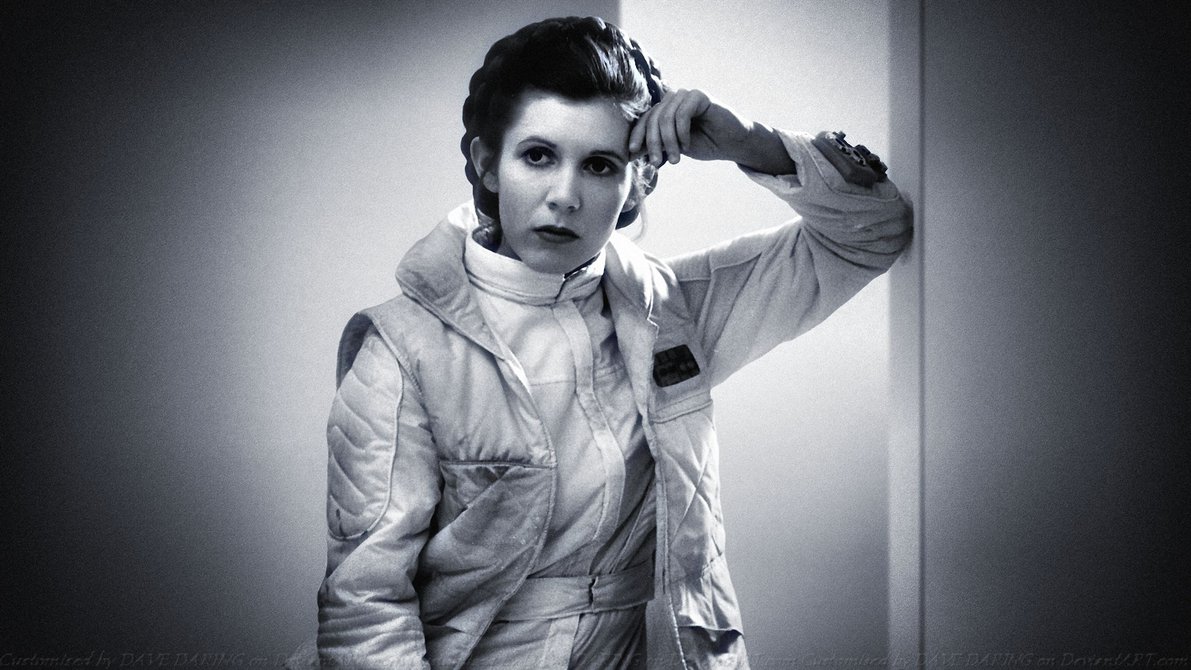Carrie Fisher Princess Leia Xxxiii By Dave Daring