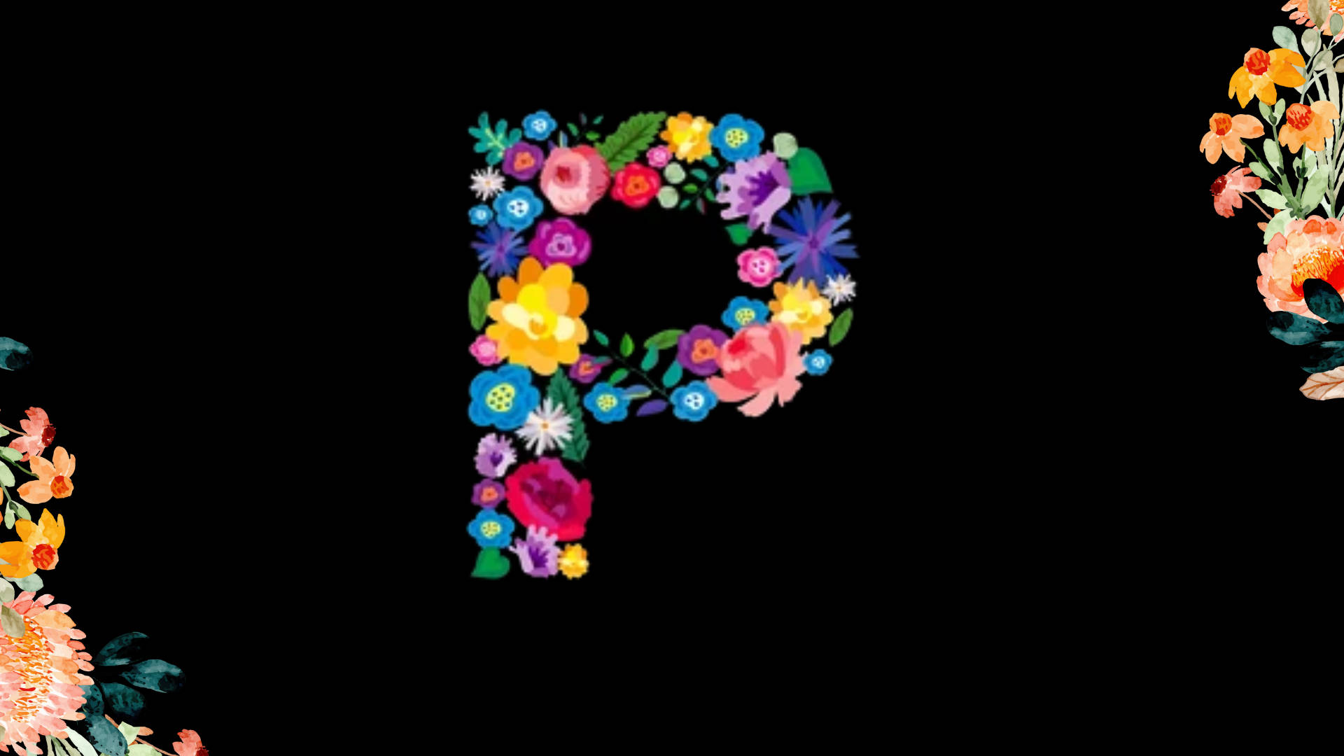 Letter P Wallpaper