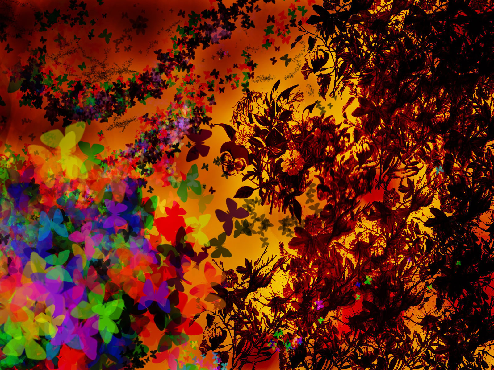 Colorful Desktop Background Technosamrat