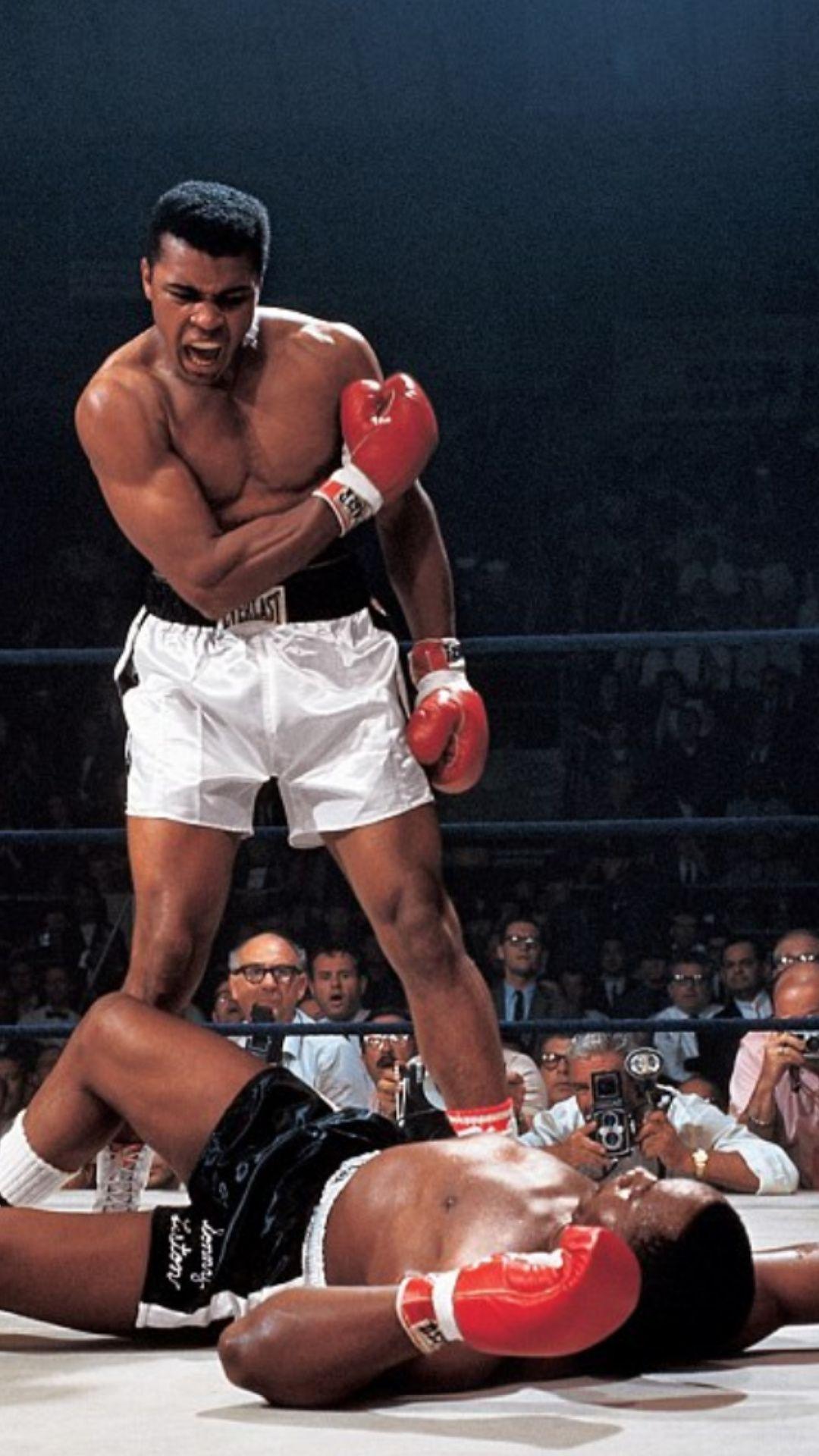Muhammad Ali iPhone Wallpaper Top