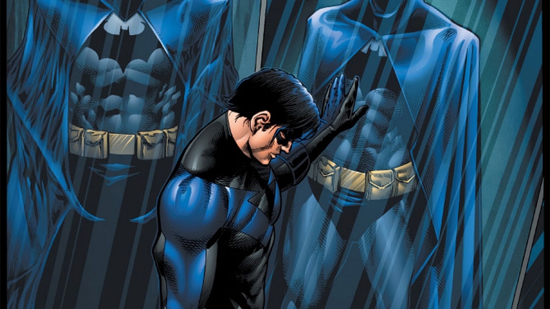 Batman And Nightwing wallpaper   629137