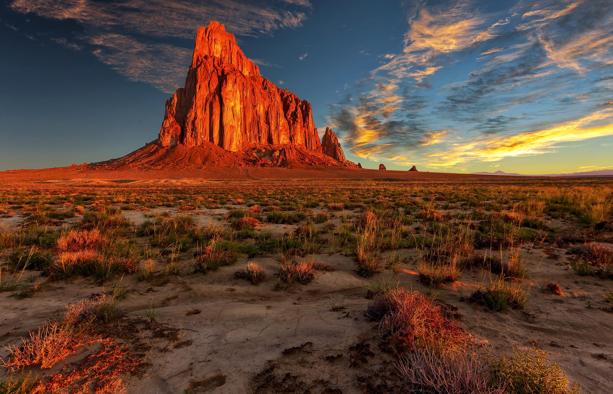 Wallpaper New Mexico Desert Rock Nature Landscape