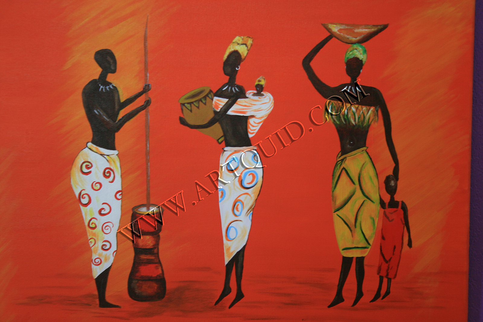 Paintings African Women Art By Independent Artists