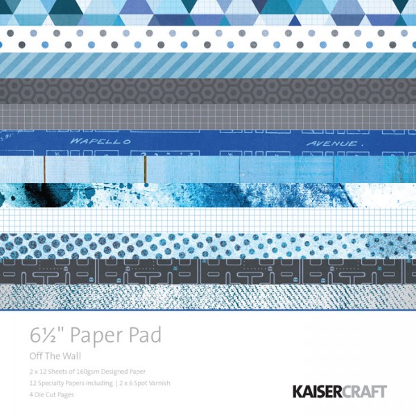 Off The Wall Paper Pad From Kaisercraft