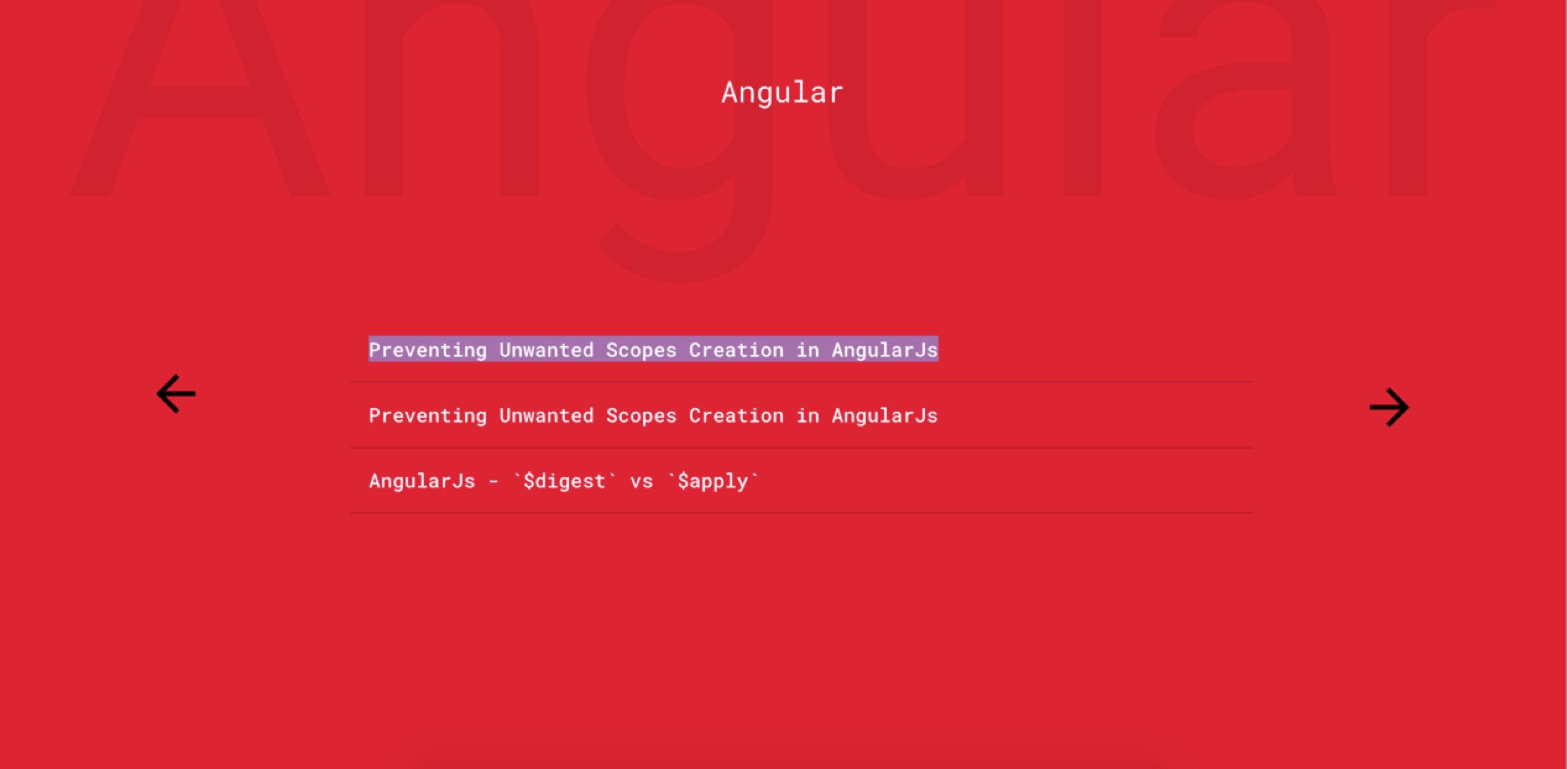 About The Website Of Angular Slide Background Color And Text