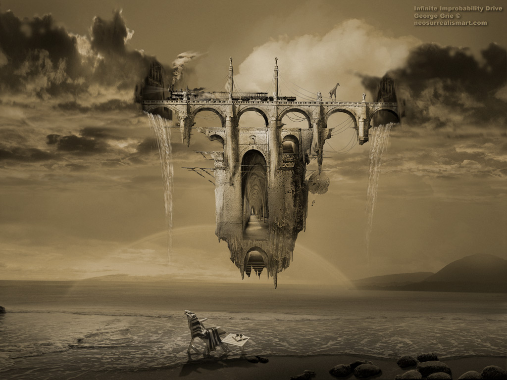 Modern Surrealism Fantasy Art 3d Pictures George Grie