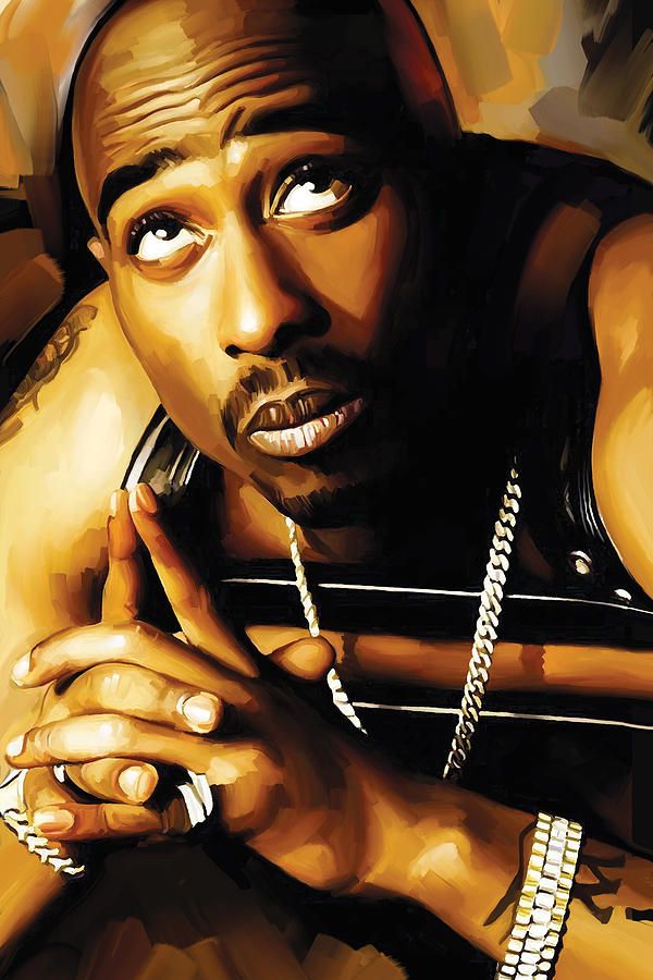 Tupac Shakur Artwork By Sheraz A