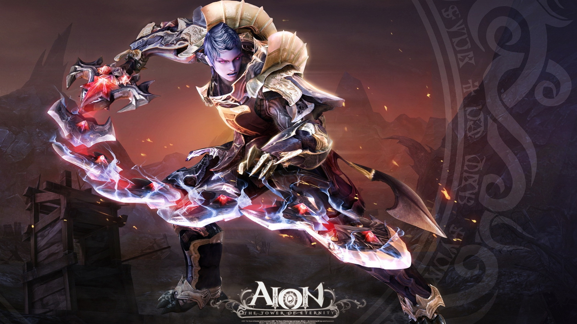 Aion Character High Definition Wallpaper HD
