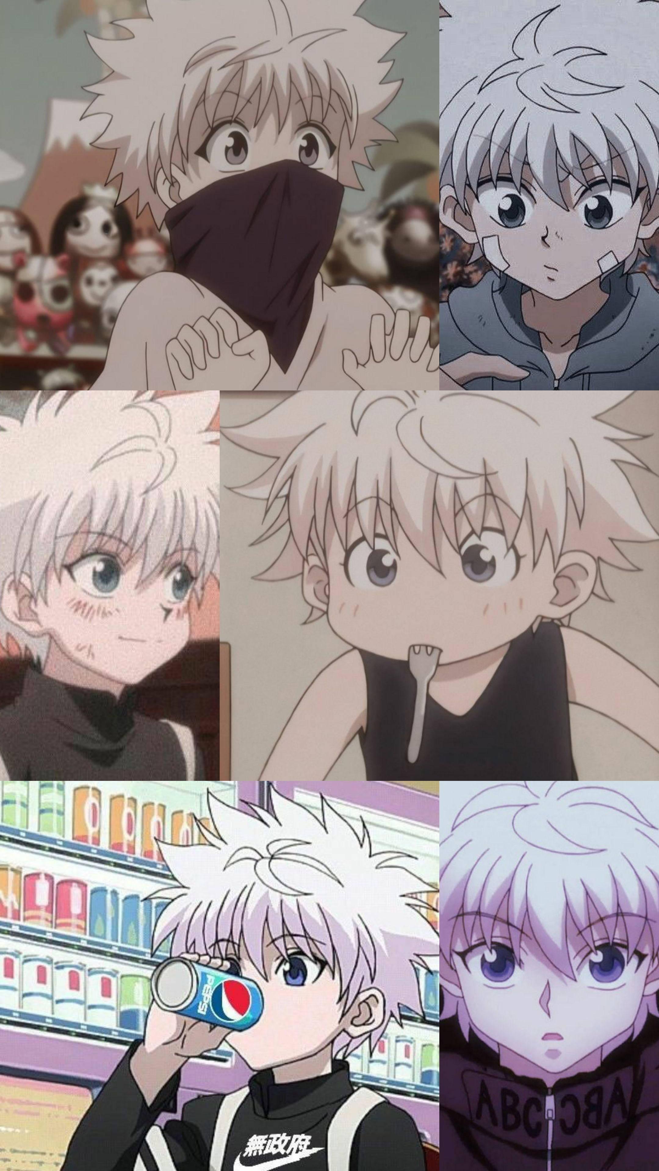 Kawaii Hunter X Killua Pfp Anime Collage Wallpaper