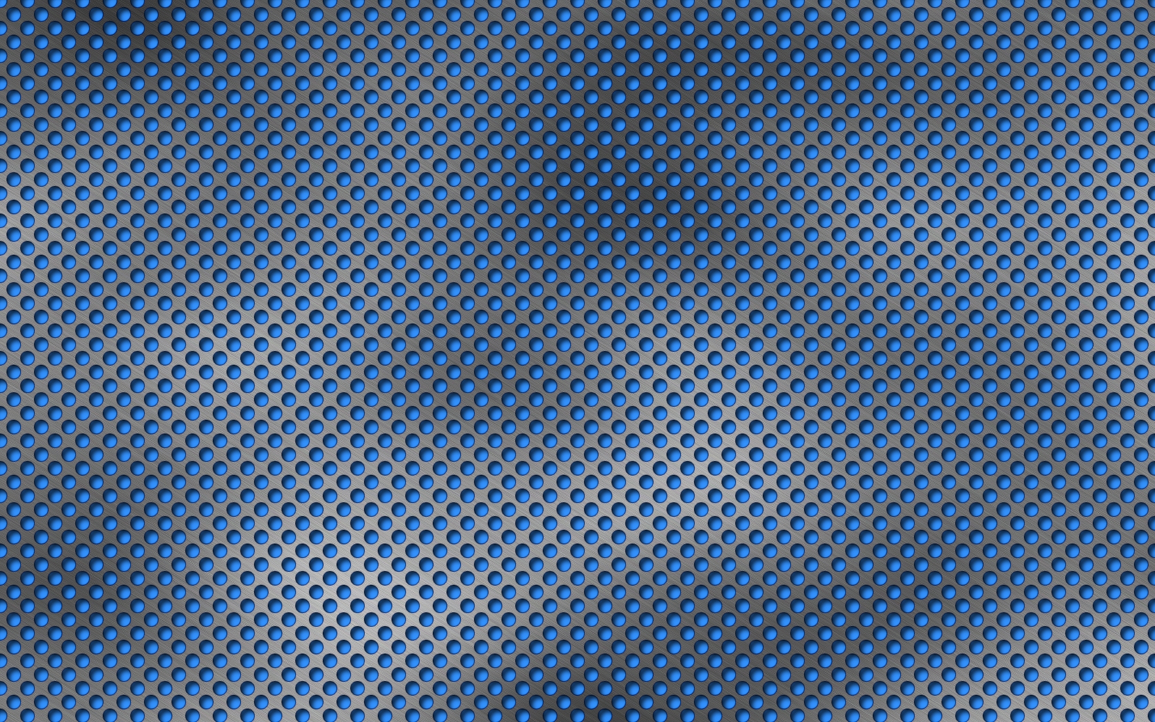 Blue Metal Grid by Bubba77 on
