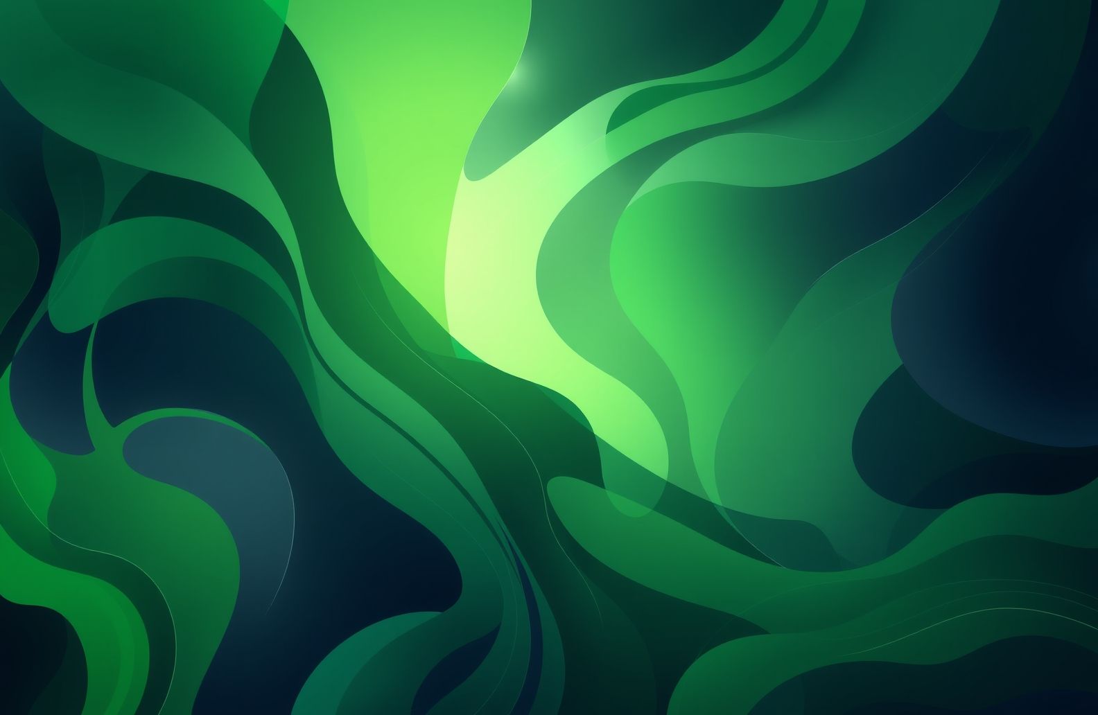 Abstract Green Wallpaper