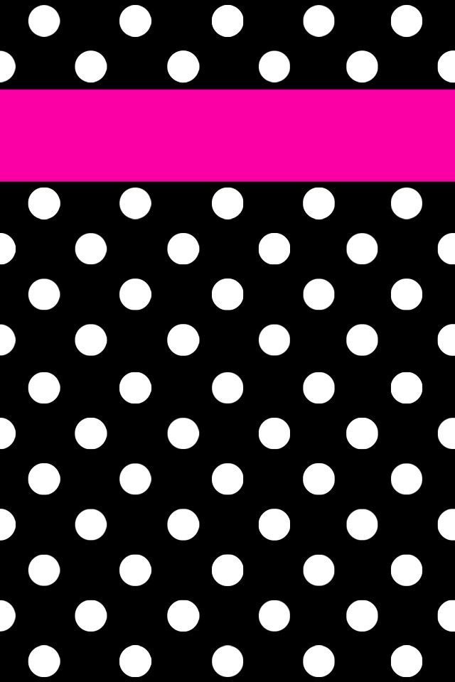 Pink And Black White Background Wallpaper
