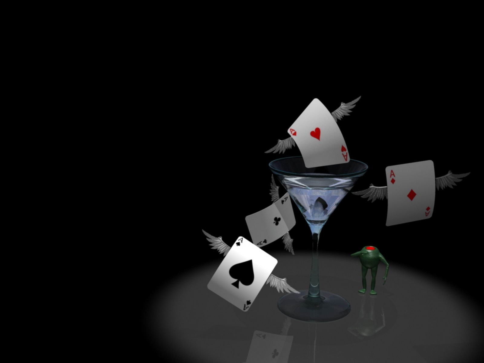 Poker Cards Wallpaper Background HD