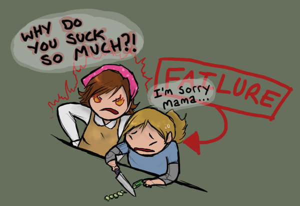 Cooking Mama is Displeased by missbooyaka 600x412