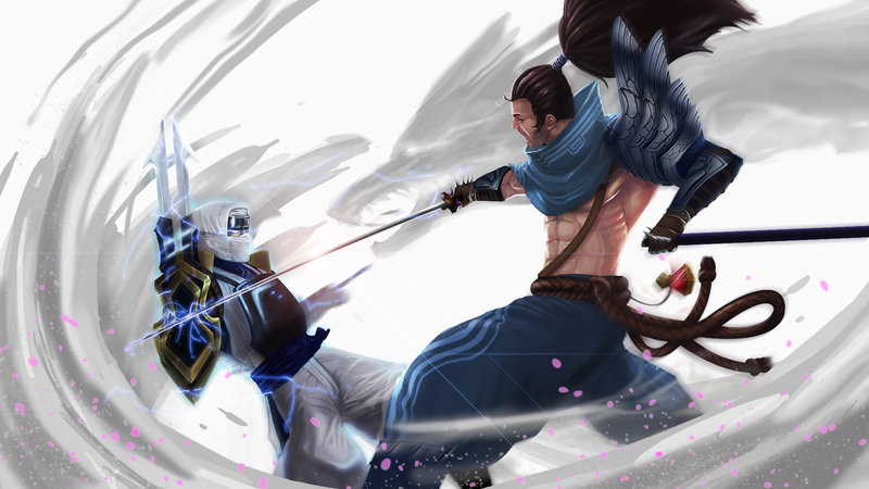 The Last Breath (Yasuo vs Riven) by Kashuse on DeviantArt