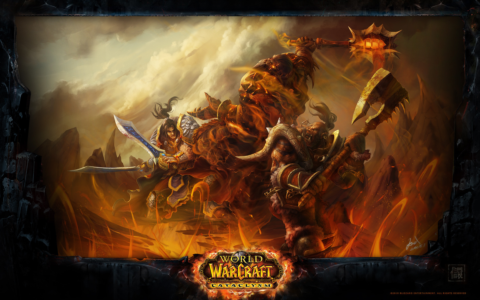 Wallpaper World Of Warcraft Wow Cataclysm Desktop HD