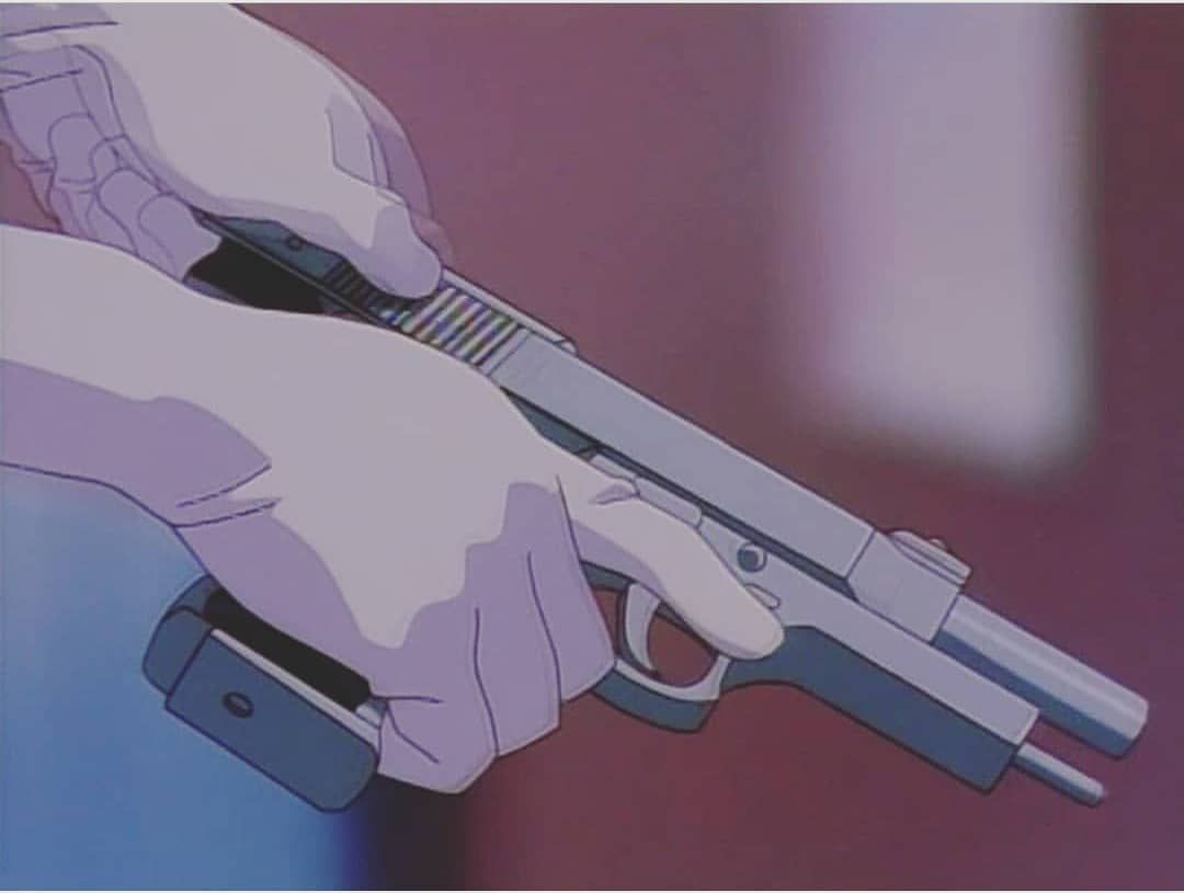 Aesthetic Profile Picture Sad Vintage Anime Wallpaper