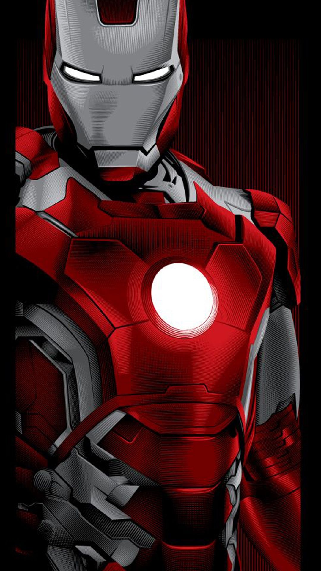 Iron Man iPhone Wallpaper Top Background