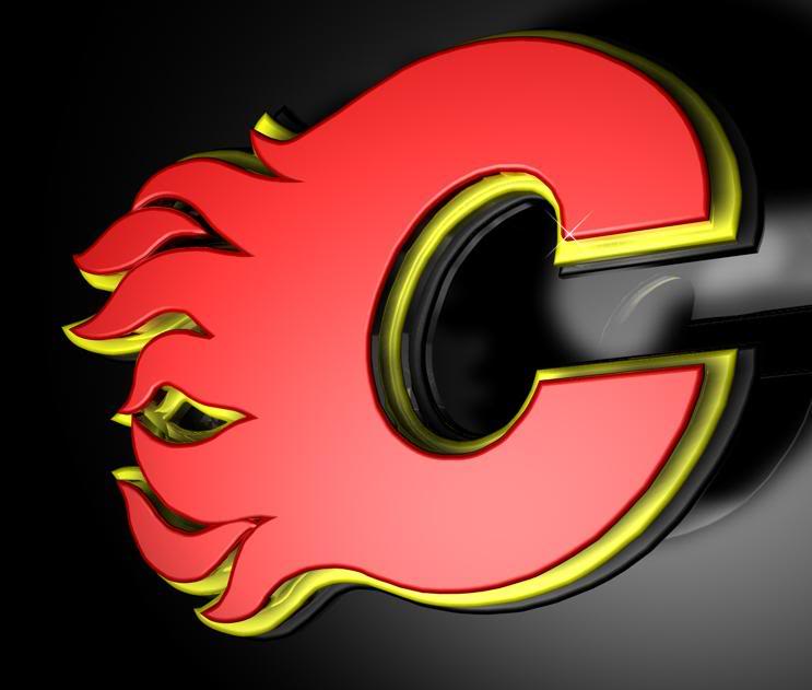 Calgary Flames Logo Graphics Pictures Images for Myspace Layouts 743x631