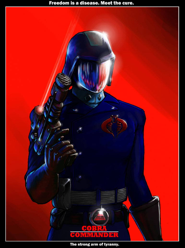 Cobra Commander Movie Poster by botmaster2005 771x1036