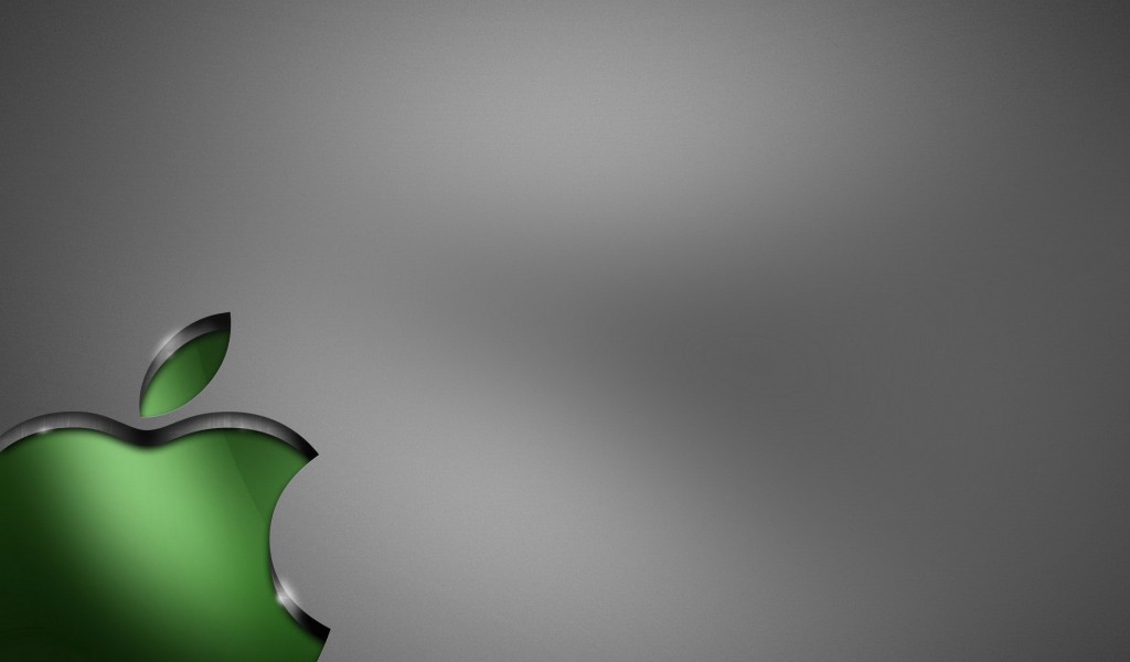 Apple Green And Wallpaper Silver Windows HD
