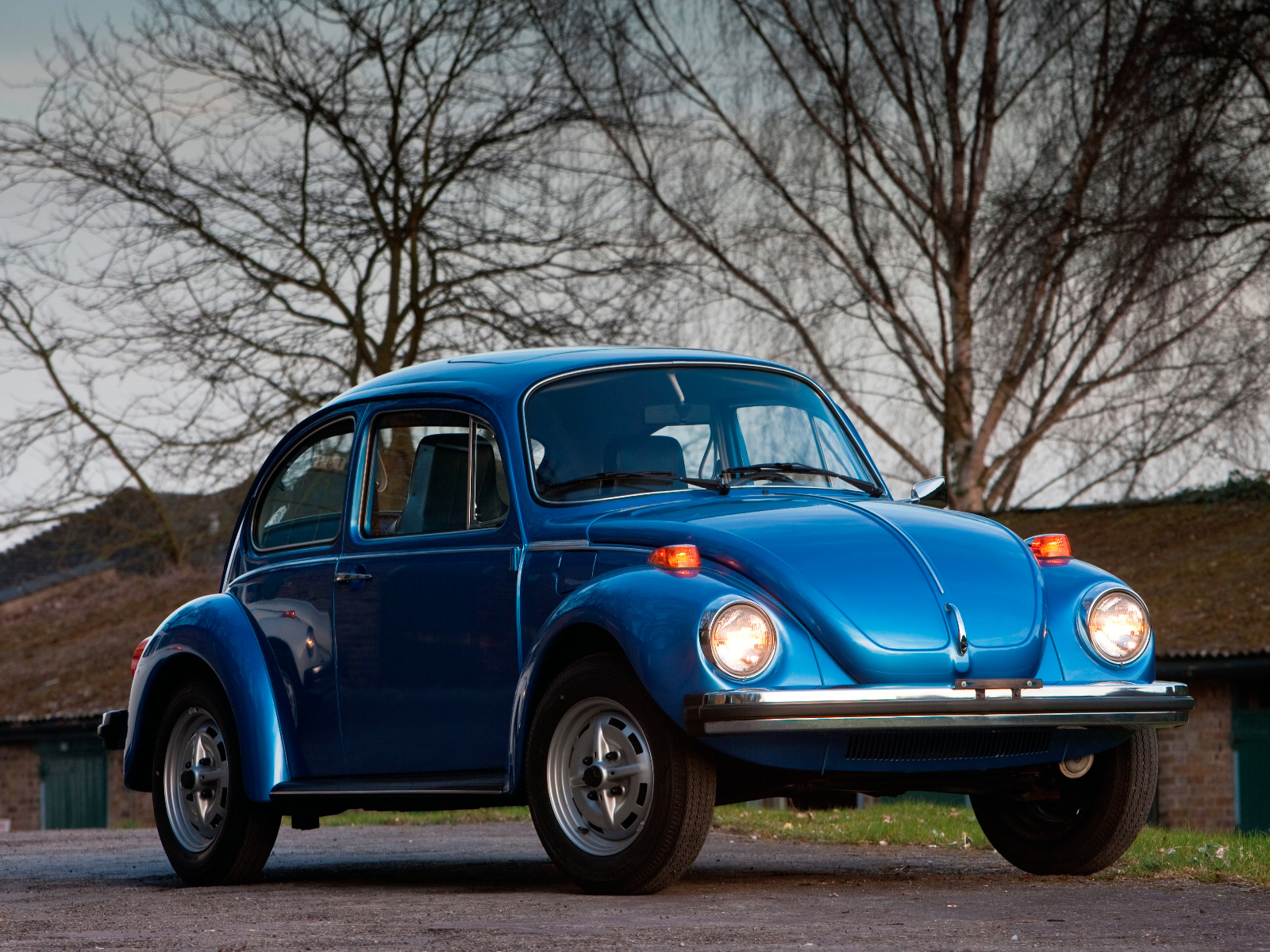 1975 Volkswagen Beetle v w classic wallpaper background