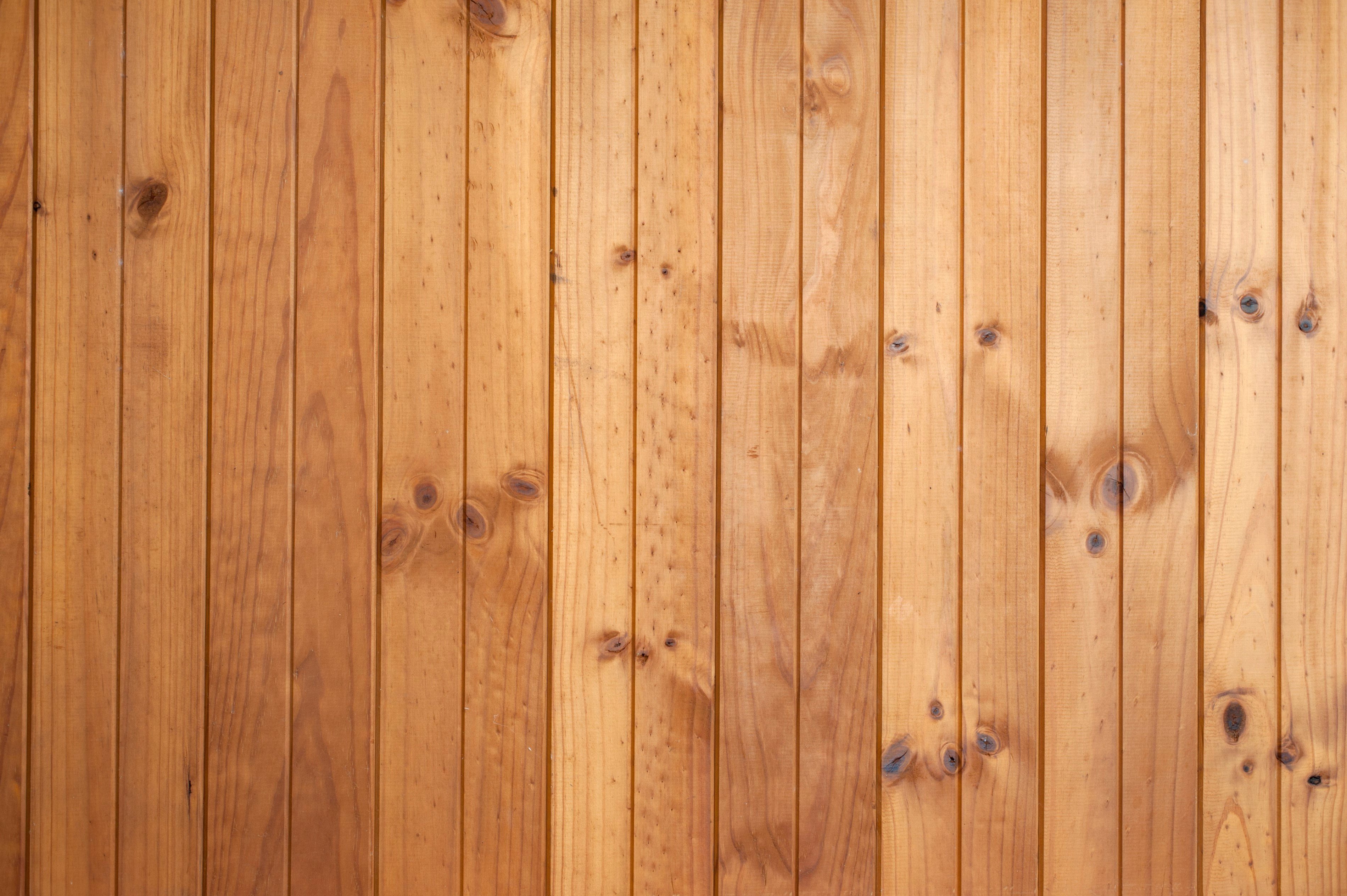 plank wood walls dining room