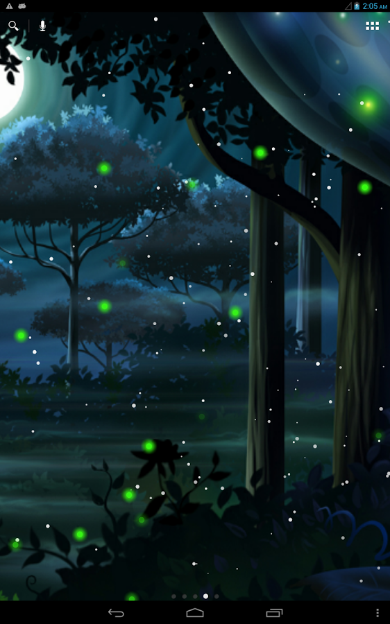 Firefly Forest Live Wallpaper Android Apps On Google Play