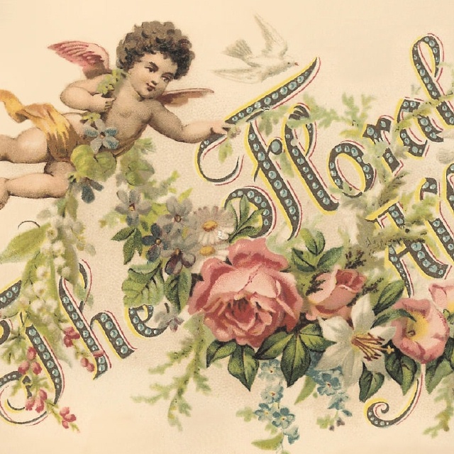 Victorian Floral Baroque Wallpaper Picture