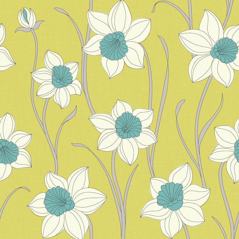 Home Wallpaper Fine Decor Daffodil