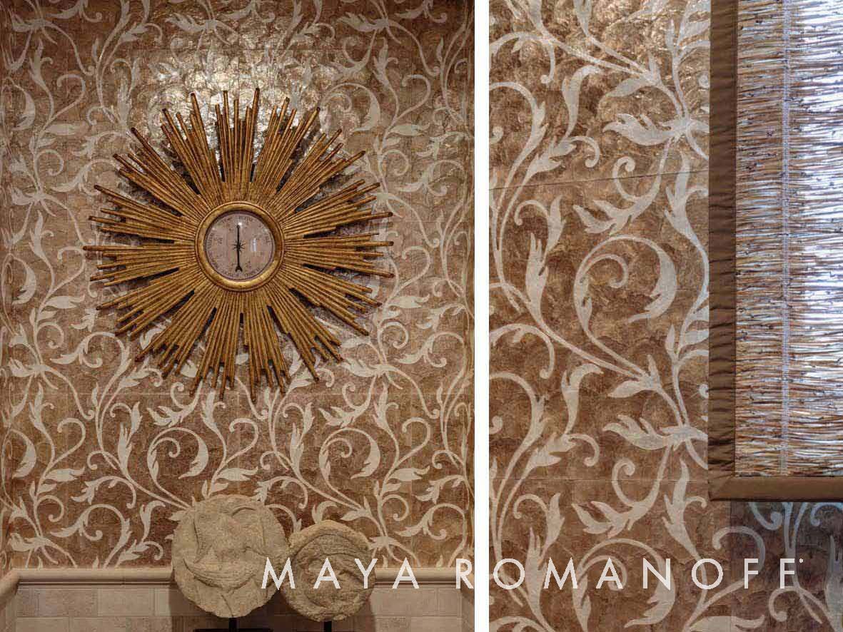 Maya Romanoff On Wallcovering Inspirati