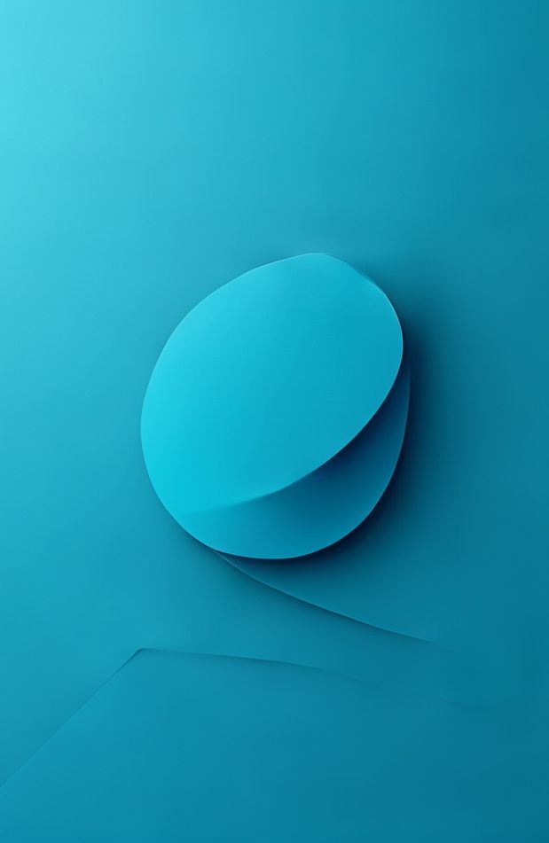 Solid Blue Background Wallpaper