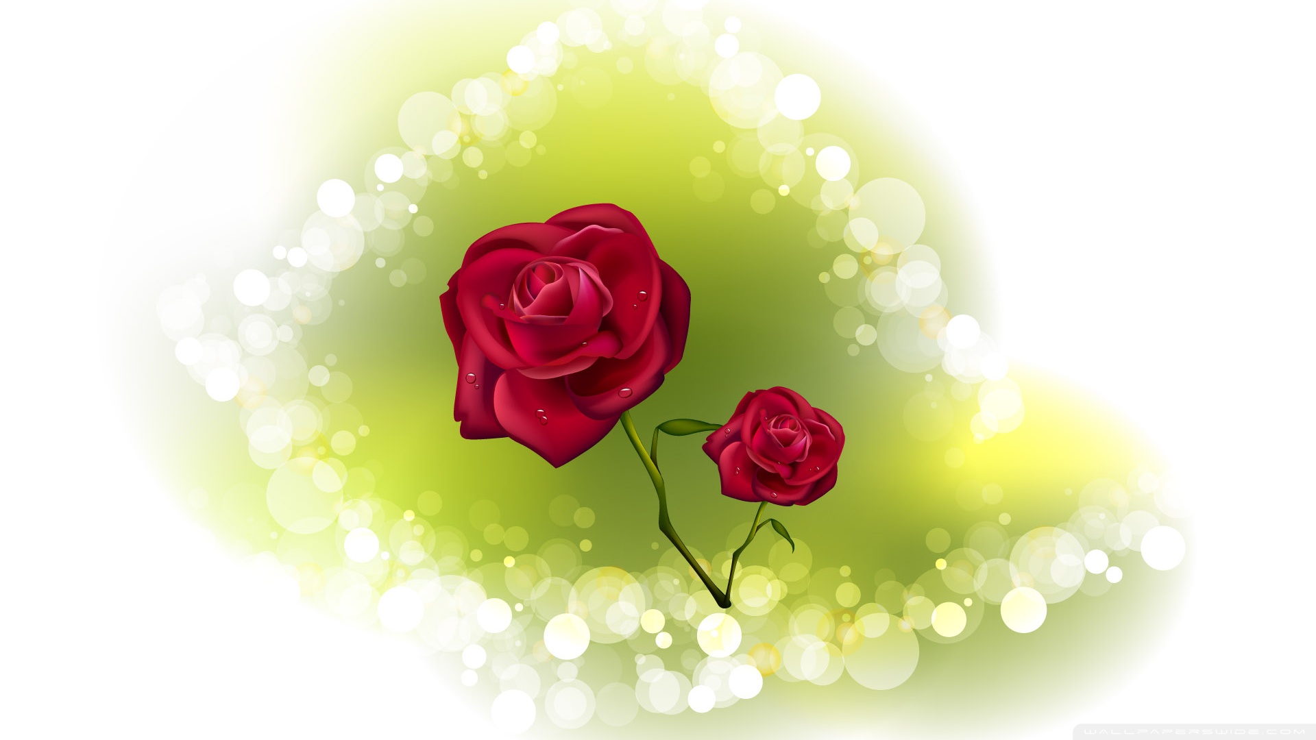 Valentine Roses Wallpaper