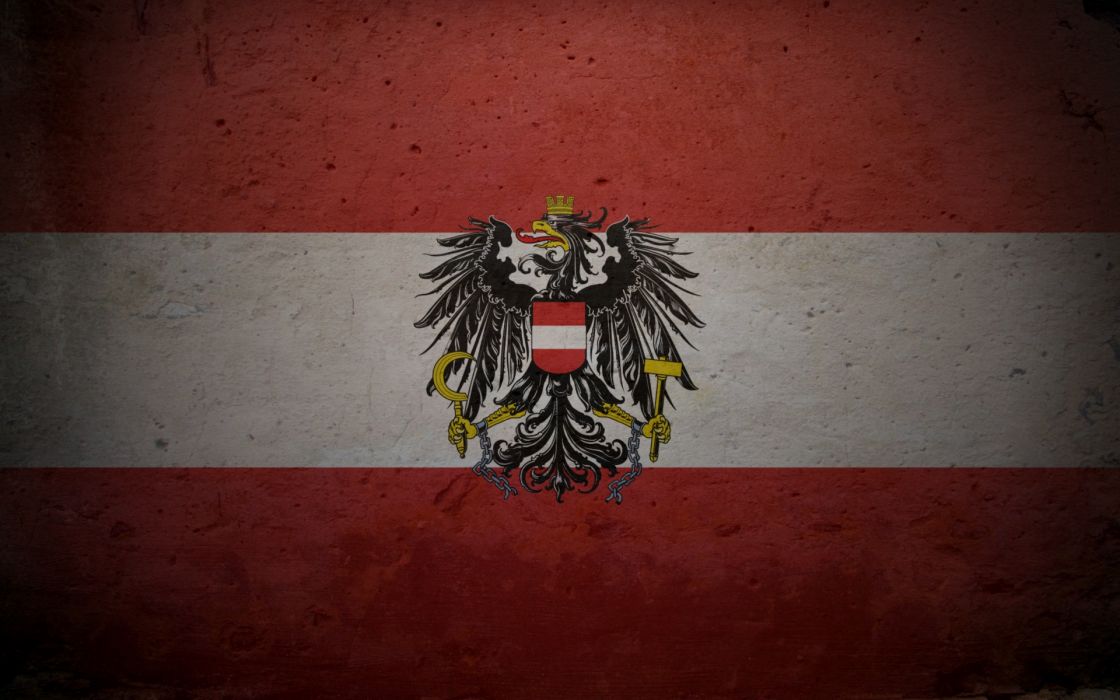 Austria Flags Wallpaper